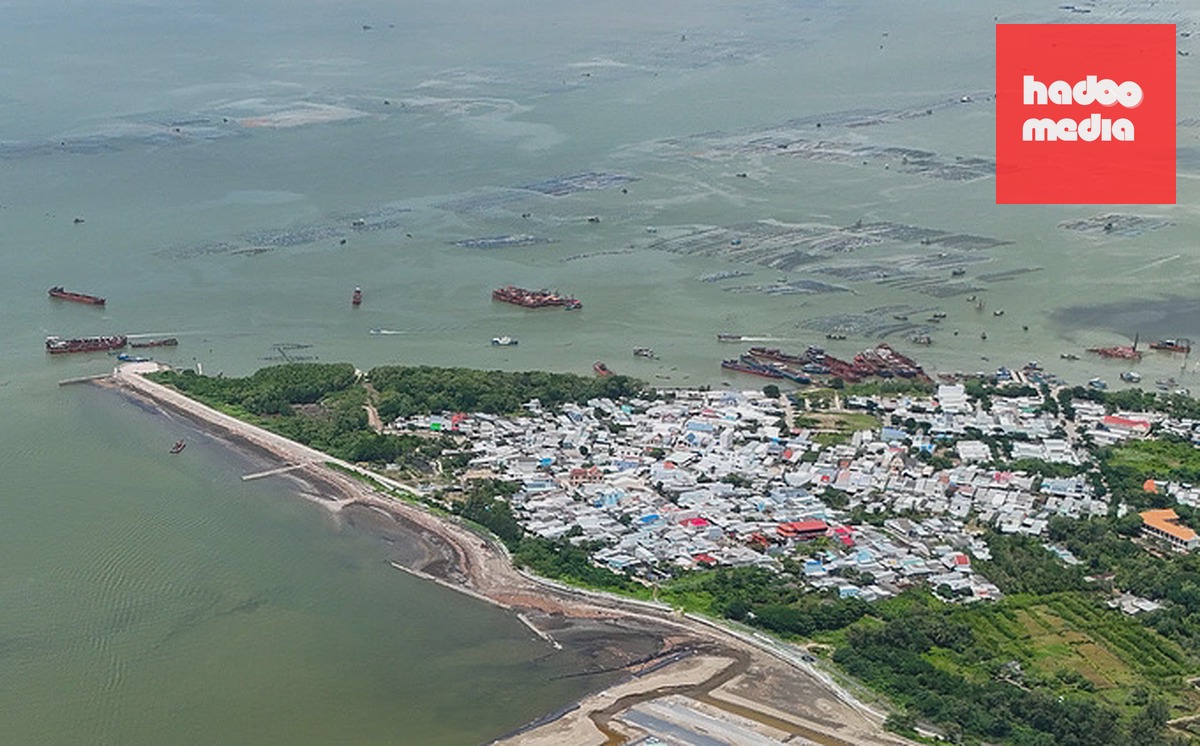 Một khu vực thuộc xã Cần Giờ được TP HCM thống nhất đưa lên phường. Ảnh: Quỳnh Trần