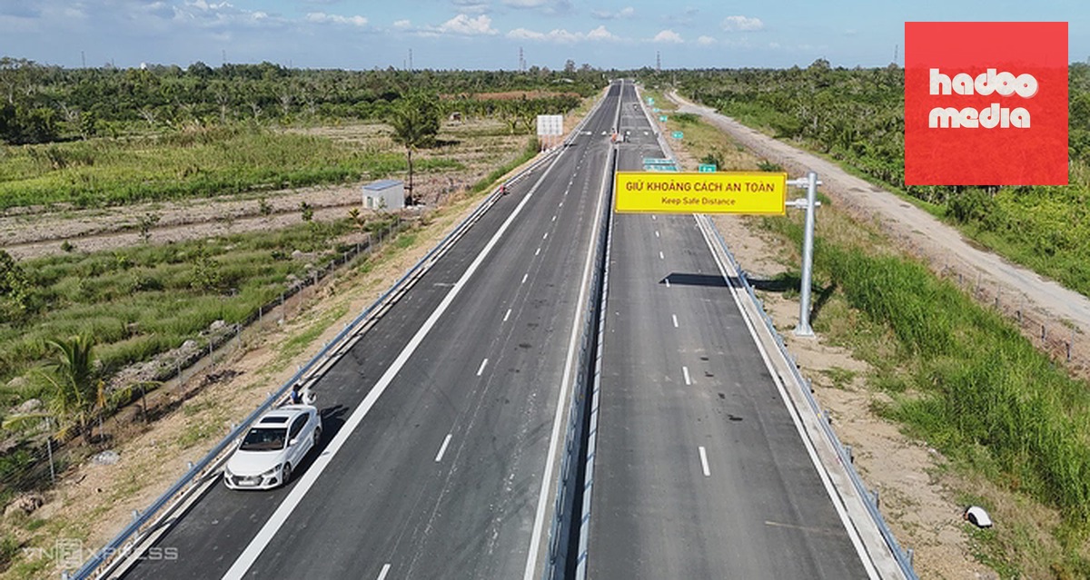 Cao tốc Cần Thơ - Cà Mau tháng 12/2025. Ảnh: Huy Phong