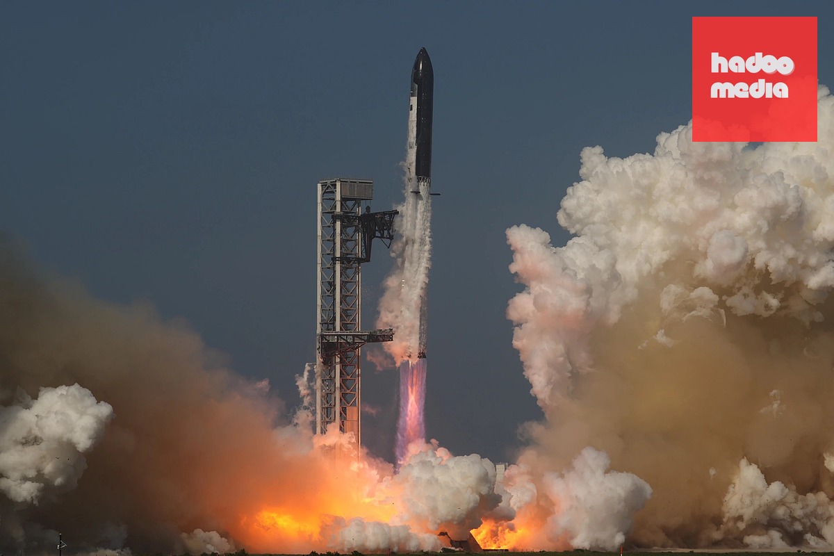 SpaceX phóng thử nghiệm Starship từ trạm không gian Starbase, bang Texas (Mỹ), ngày 22-5 - Ảnh: AP
