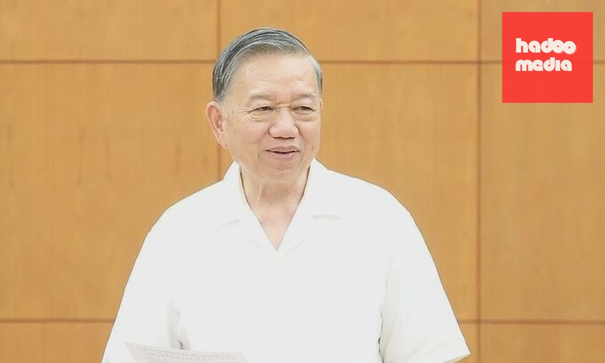 Tổng Bí thư, Chủ tịch nước Tô Lâm phát biểu chiều 17/6. Ảnh: Cổng thông tin Đảng Cộng sản