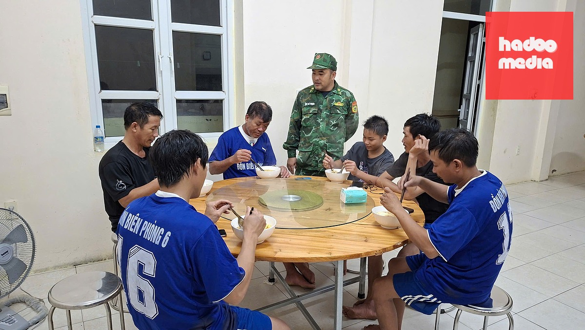 Sức khỏe các thuyền viên đều ổn định - Ảnh: ĐÔNG BẮC