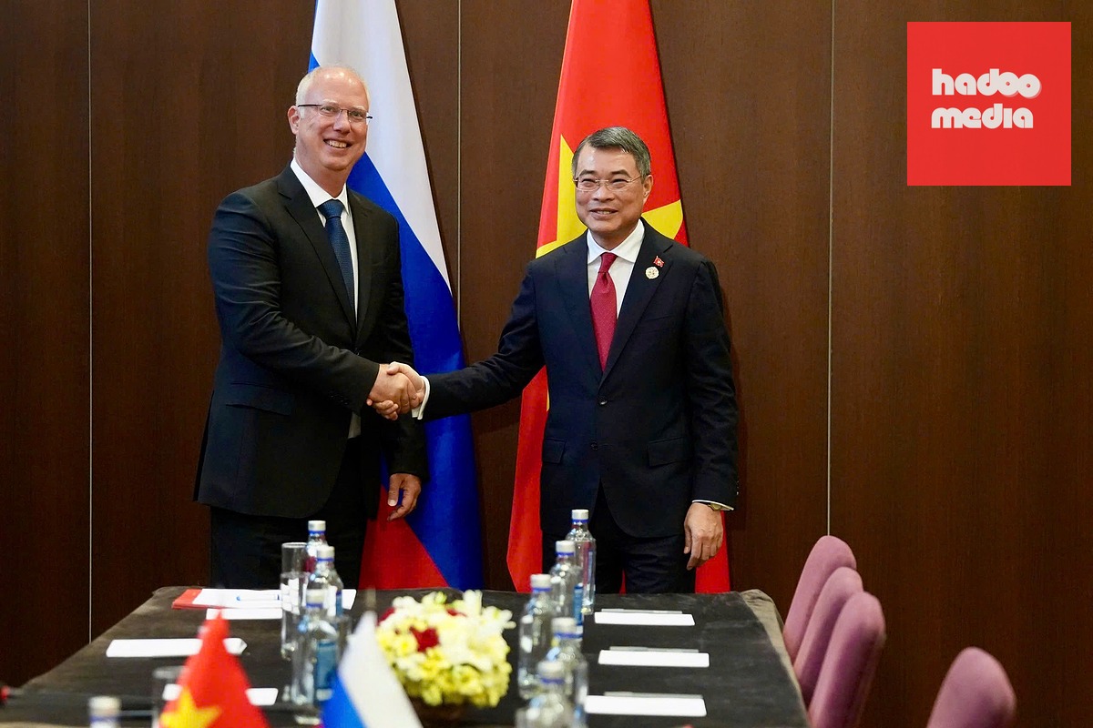 Thủ tướng Lê Minh Hưng tiếp Tổng giám đốc Quỹ Đầu tư trực tiếp Nga Kirill Dmitriev - Ảnh: VGP