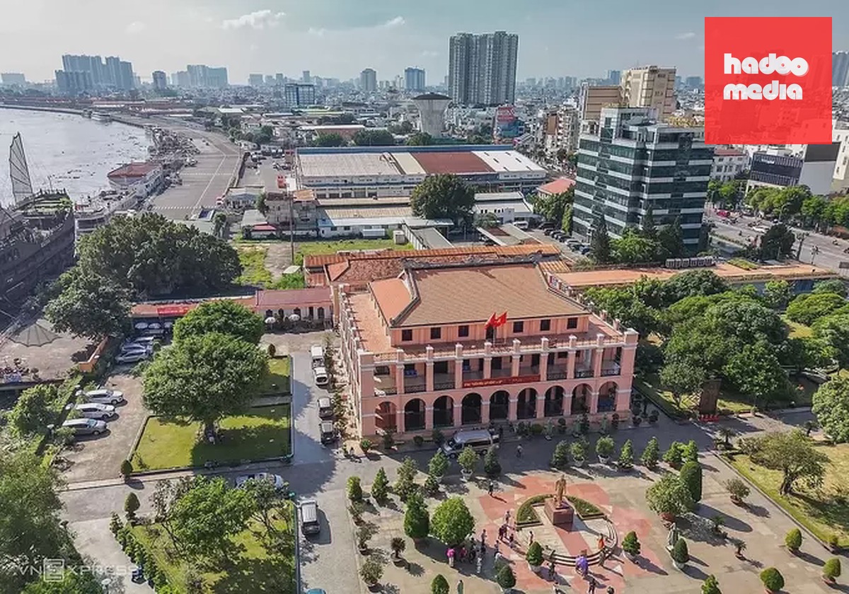 Khu di tích, bảo tàng Hồ Chí Minh - chi nhánh TP HCM trong cảng Nhà Rồng - Khánh Hội. Ảnh: Quỳnh Trần