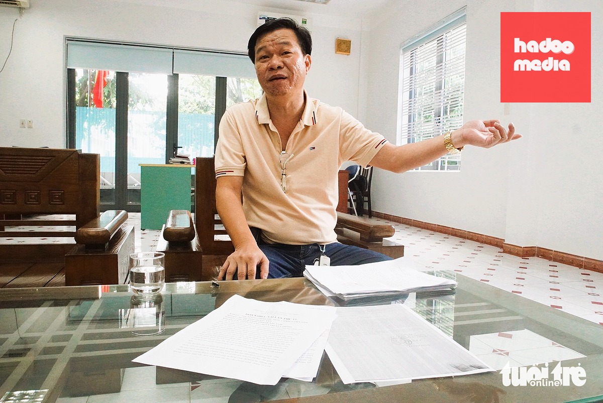 Suốt nhiều năm qua ông Thiện đi đòi quyền lợi nhưng vẫn chưa có kết quả - Ảnh: ĐOÀN CƯỜNG