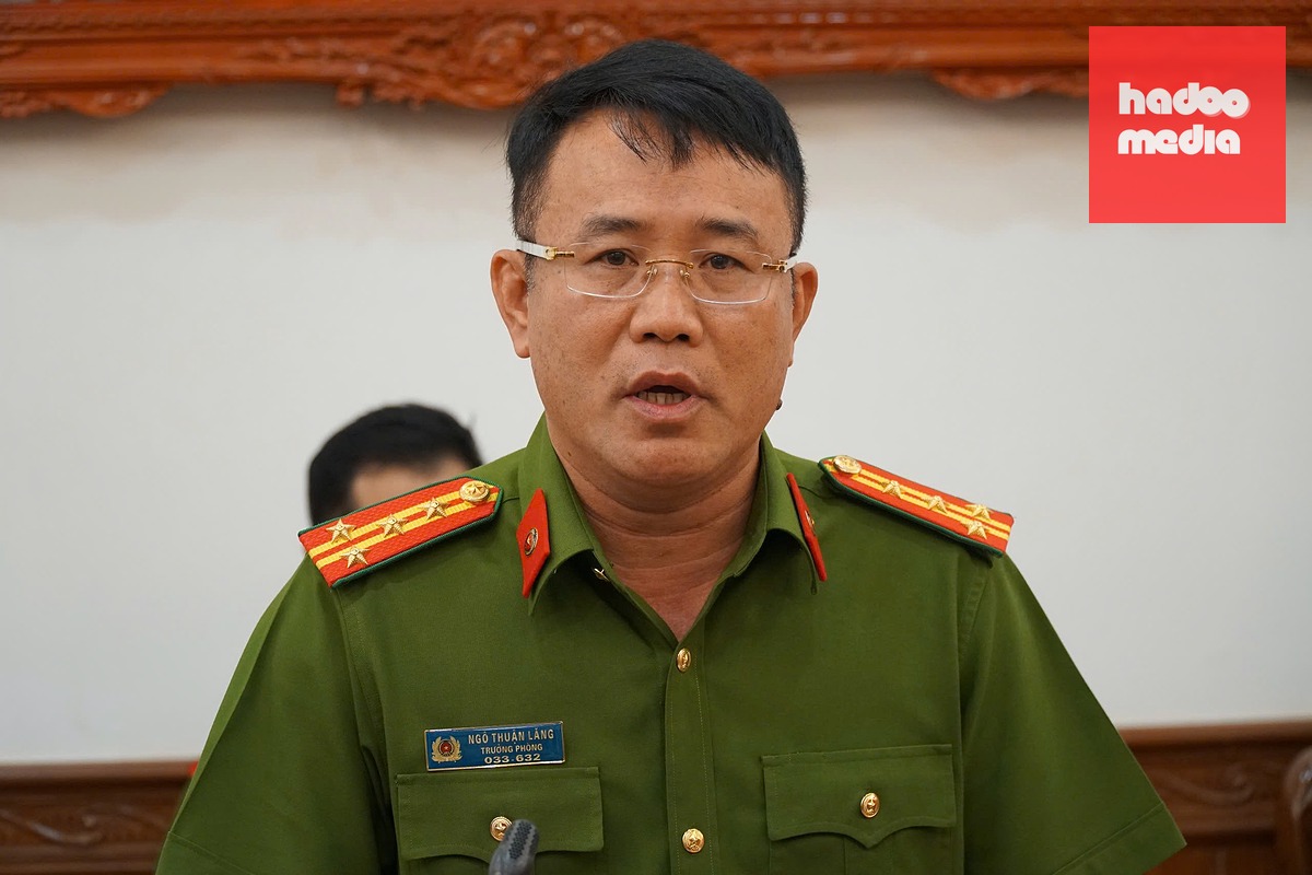 Đại tá Ngô Thuận Lăng - Ảnh: ĐAN THUẦN