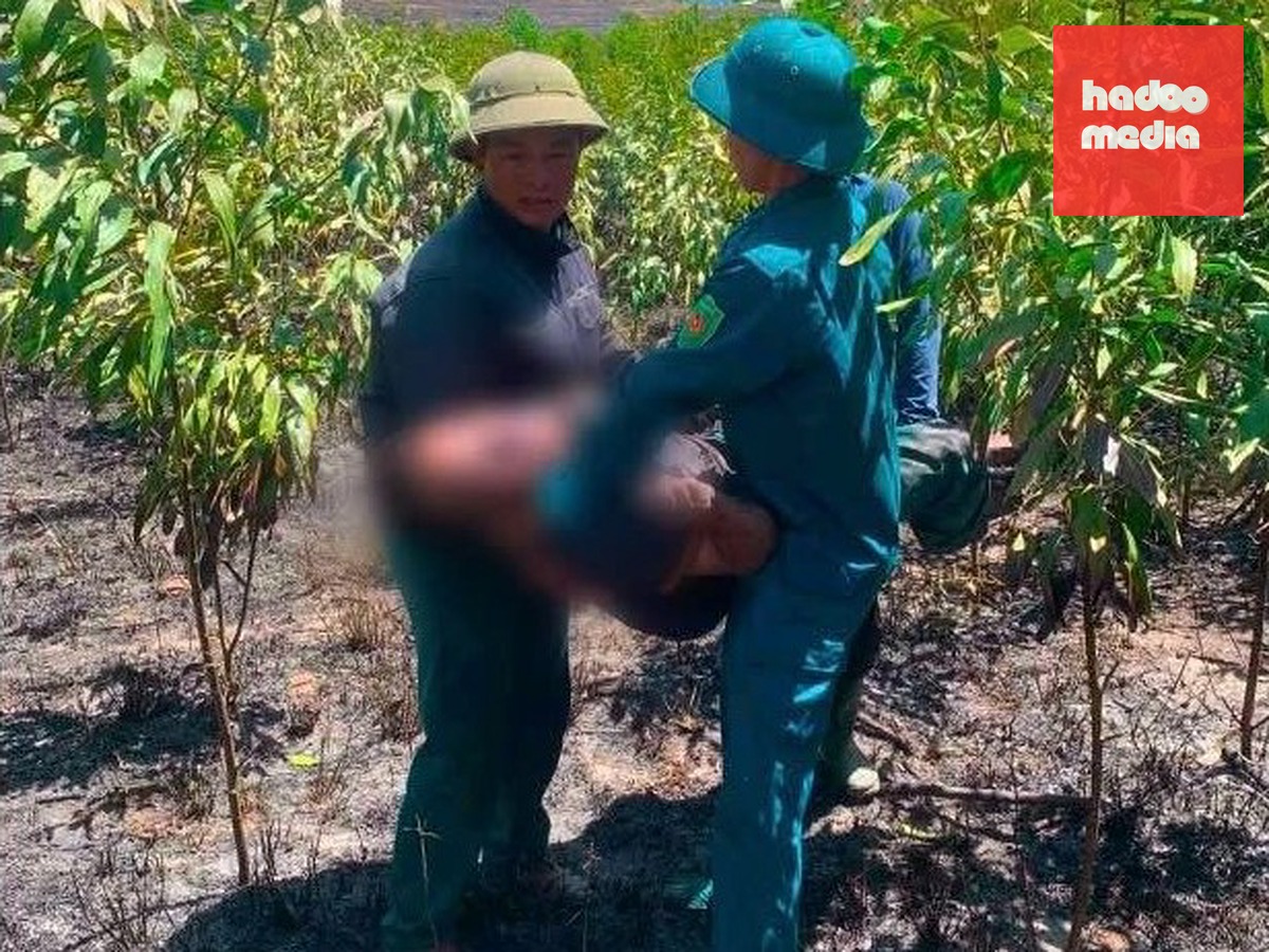 Một trong hai nạn nhân trong vụ việc - Ảnh: H.A.