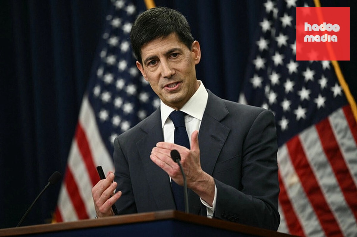 Chủ tịch Fed Kevin Warsh trong cuộc họp báo ngày 17/6/2026 tại Washington (Mỹ). Ảnh: AFP