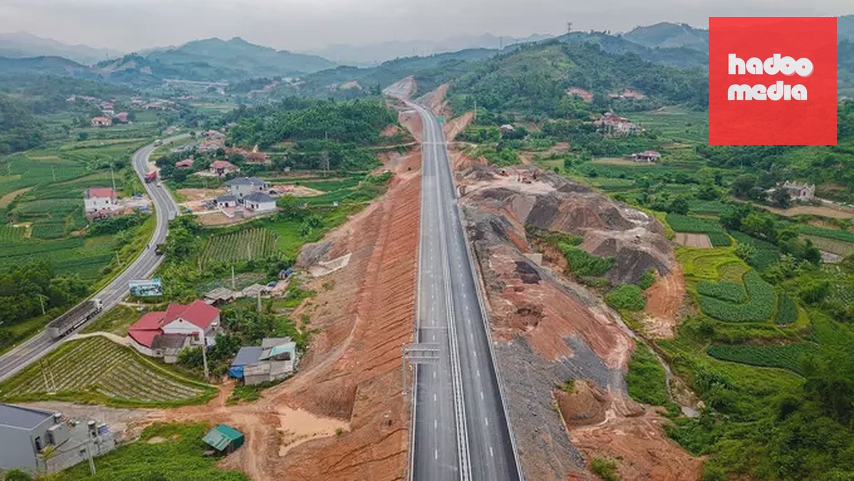 Cao tốc Hữu Nghị - Chi Lăng qua Lạng Sơn sắp thông xe. Ảnh: Anh Duy
