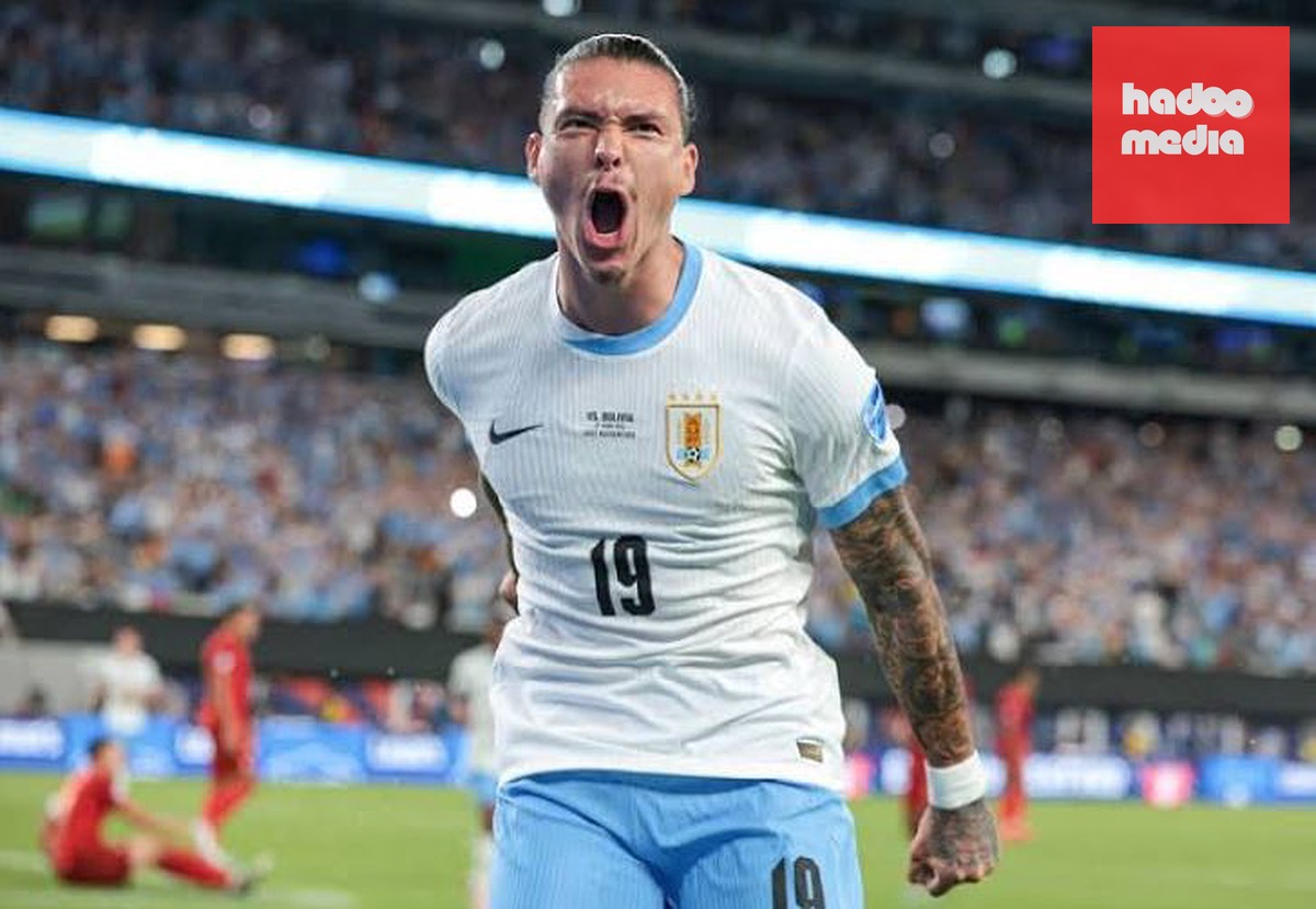 Nunez là niềm hy vọng lớn nơi hàng công Uruguay.