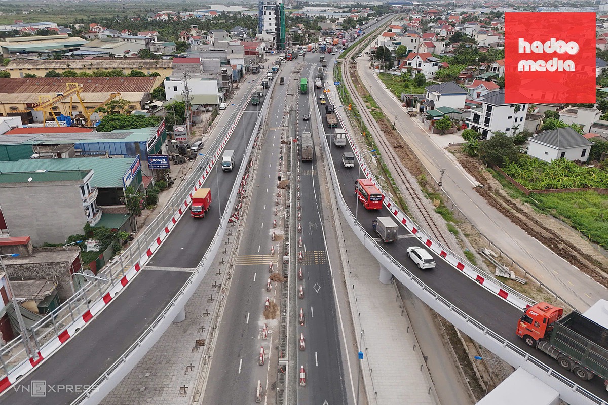 Diện mạo nút giao hơn 1.800 tỷ đồng trên quốc lộ 5