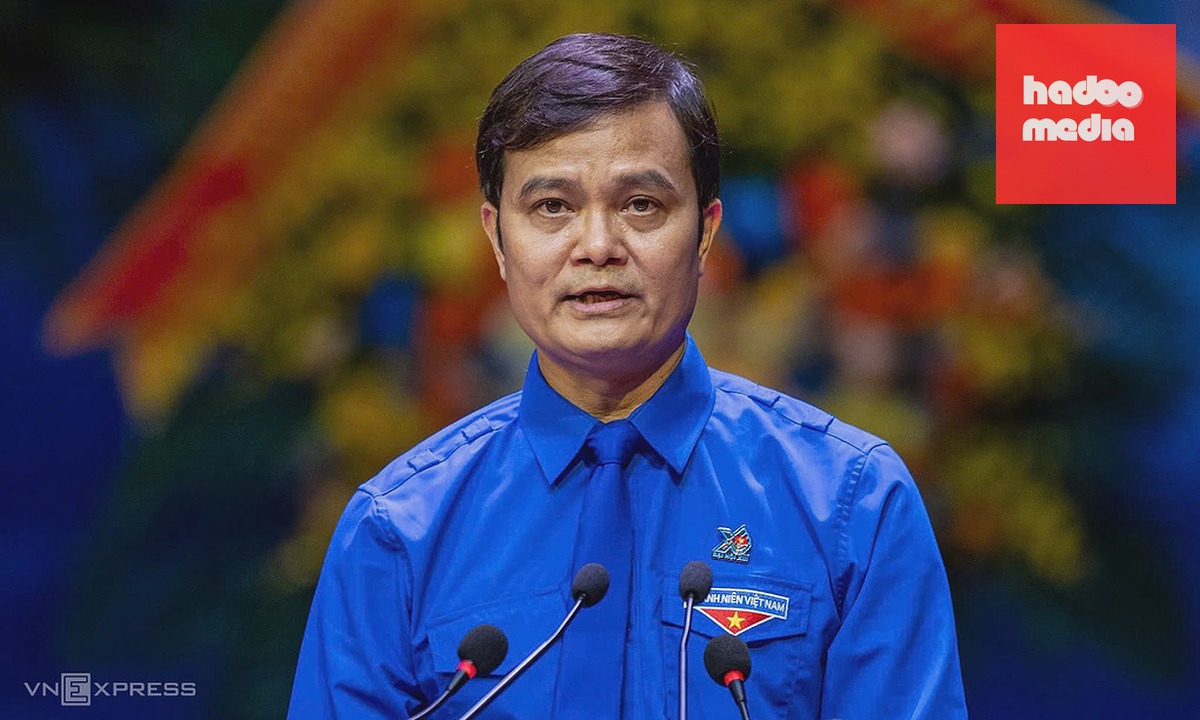 Ông Bùi Quang Huy, Bí thư thứ nhất Trung ương Đoàn. Ảnh: Giang Huy