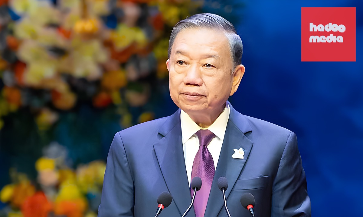 Tổng Bí thư, Chủ tịch nước Tô Lâm phát biểu tại Đại hội toàn quốc Đoàn TNCS Hồ Chí Minh. Ảnh: Giang Huy
