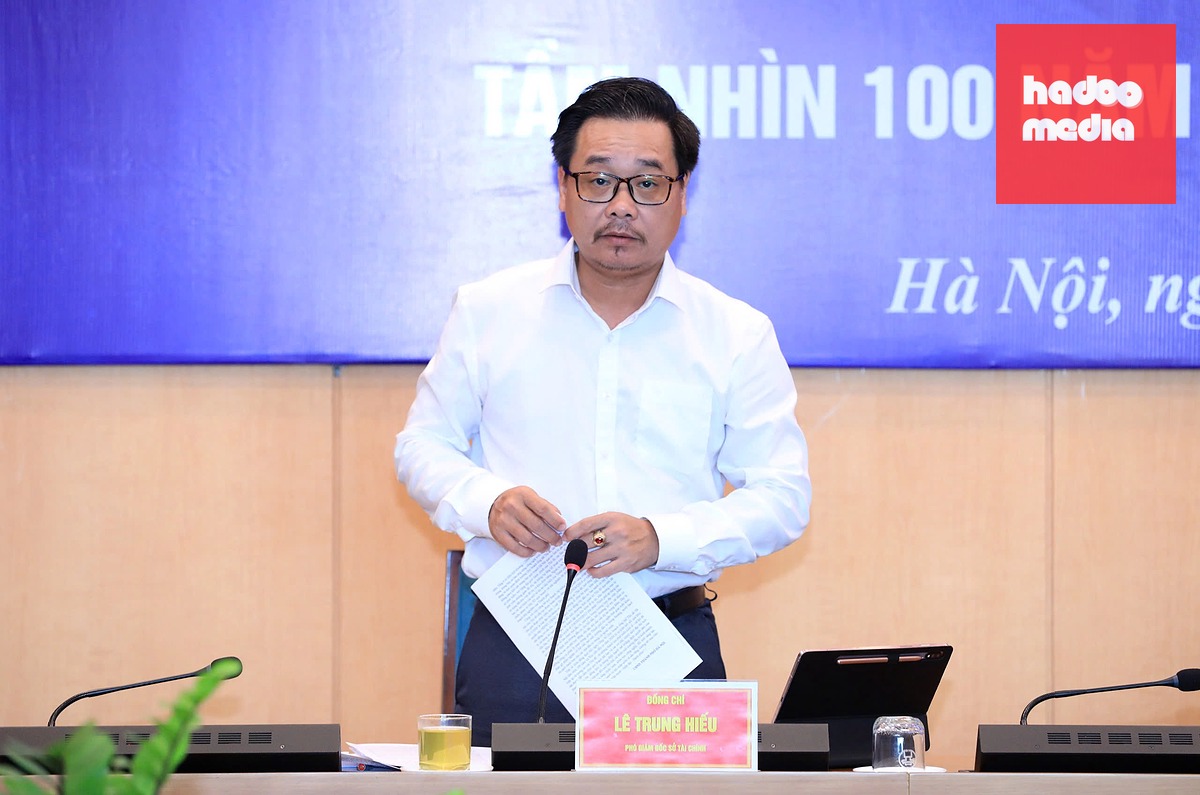 Ông Lê Trung Hiếu, Phó giám đốc Sở Tài chính Hà Nội - Ảnh: XUÂN HẢI