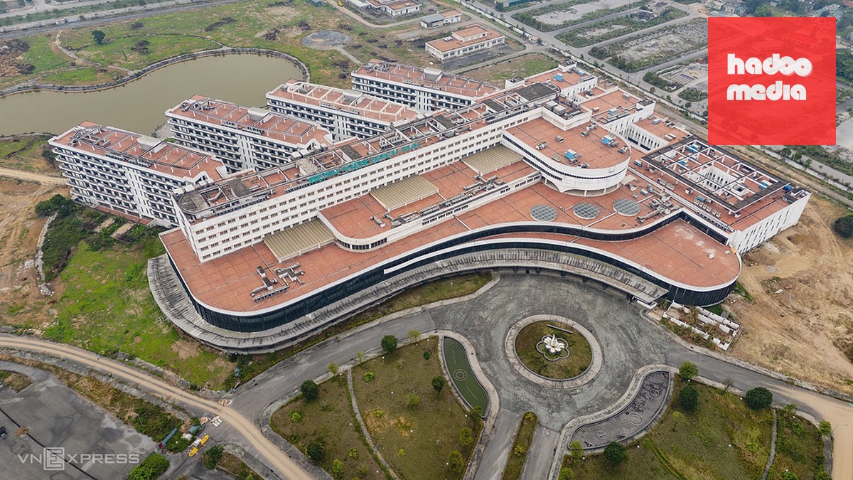 Bệnh viện Bạch Mai cơ sở Ninh Bình, tháng 4/2025. Ảnh: Giang Huy