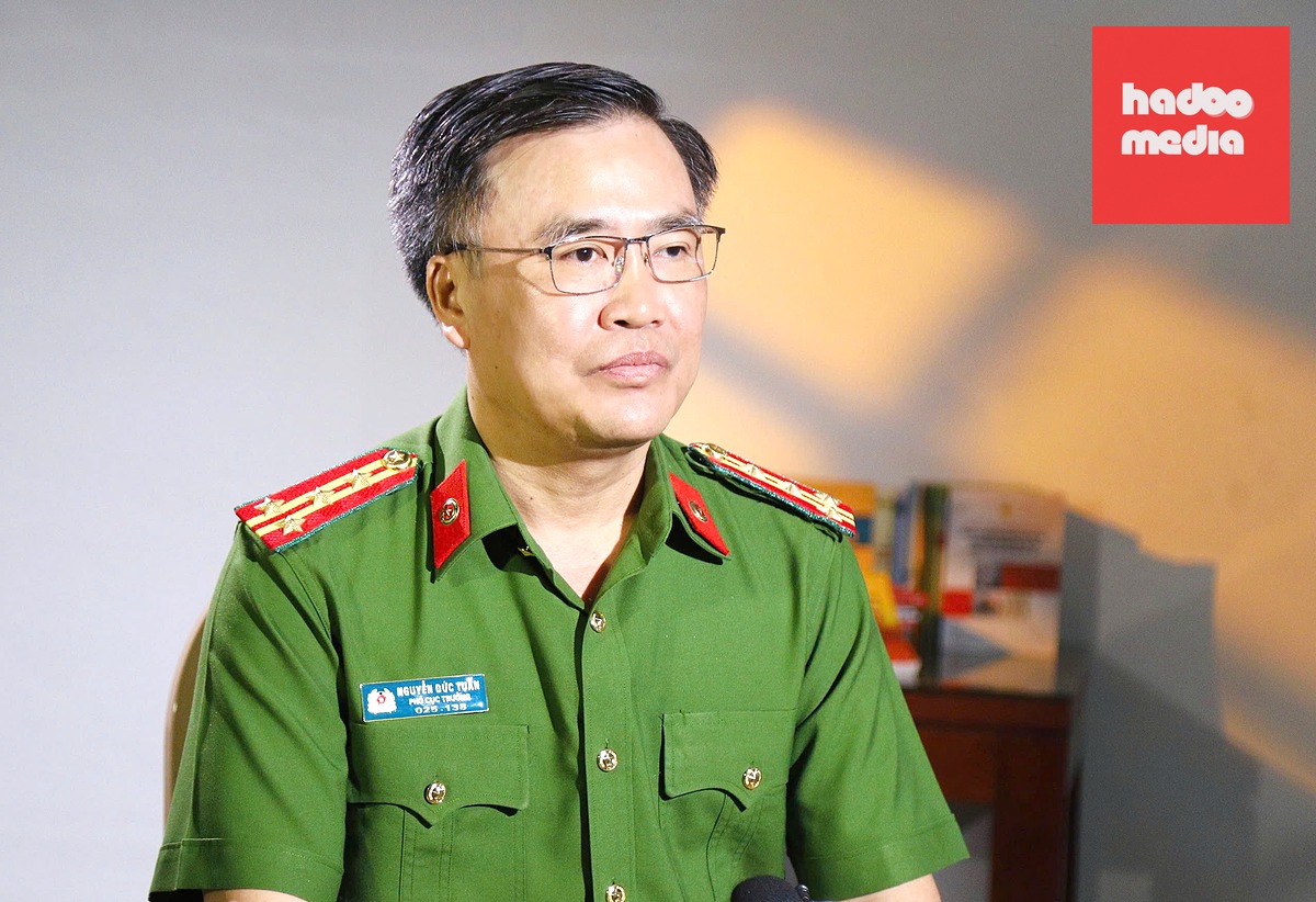 Đại tá Nguyễn Đức Tuấn, Phó cục trưởng Cục Cảnh sát điều tra tội phạm về ma túy - Ảnh: DANH TRỌNG