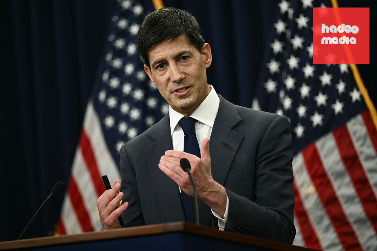 Chủ tịch Fed Kevin Warsh trong cuộc họp báo ngày 17/6/2026 tại Washington (Mỹ). Ảnh: AFP