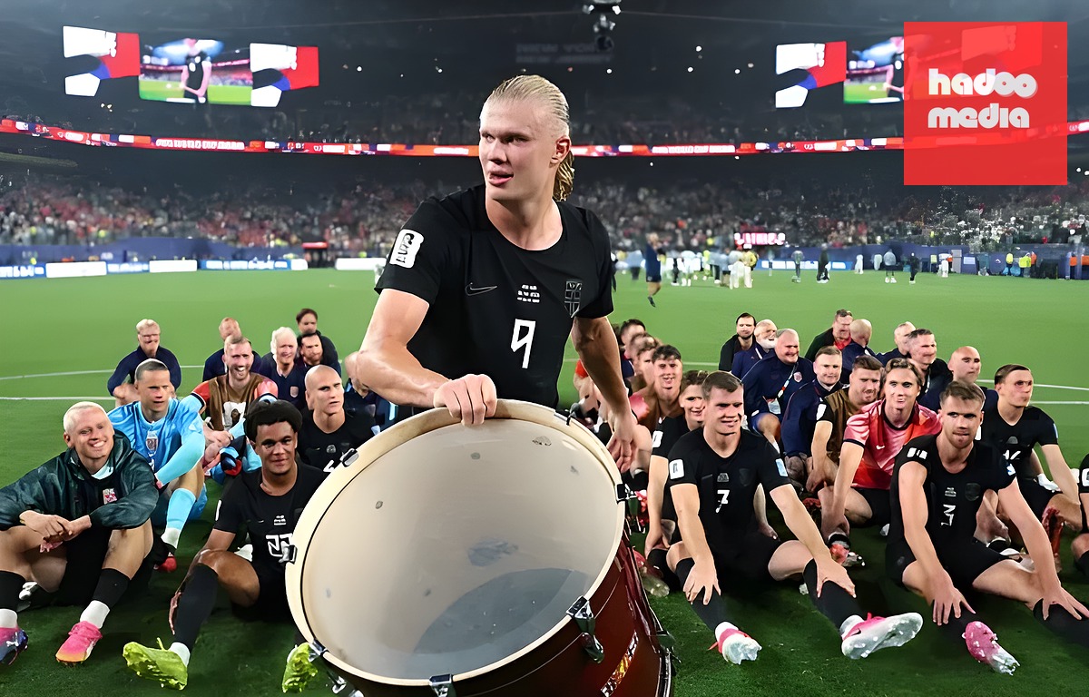 Haaland là đầu tàu hàng công Na Uy. Ảnh: Getty Images.