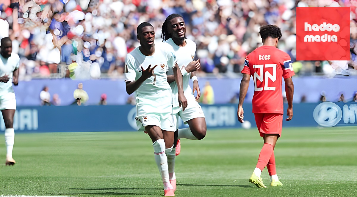 Dembele toả sáng trong chiến thắng của ĐT Pháp. Ảnh: Getty Images.