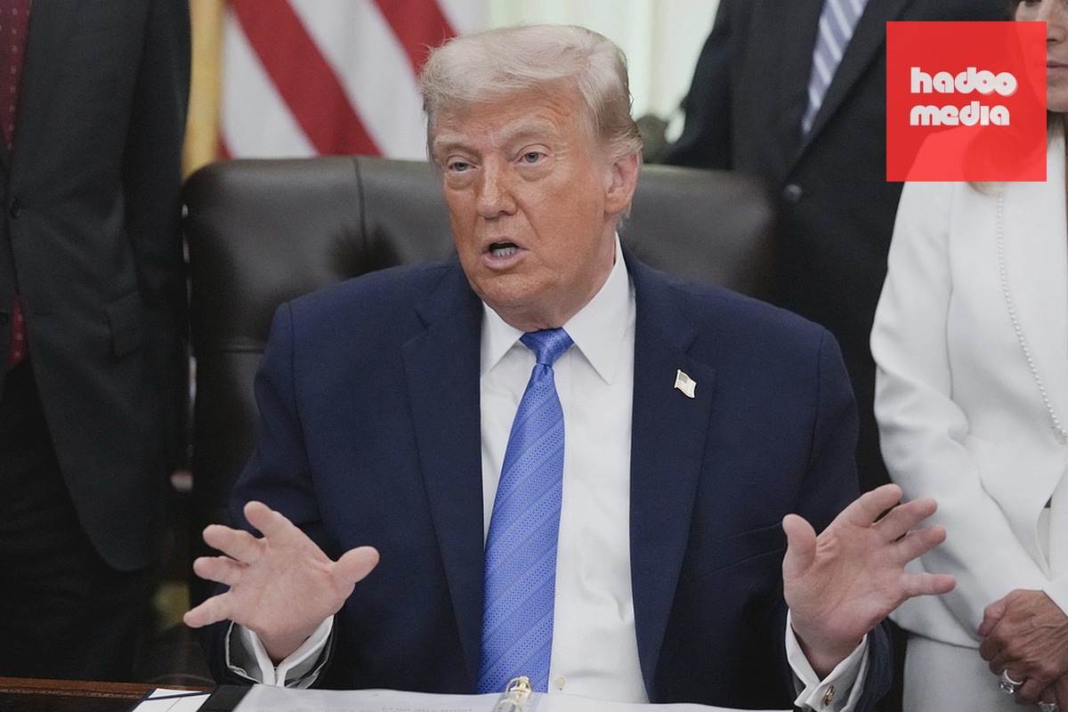 Tổng thống Mỹ Donald Trump trong Phòng Bầu dục tại Nhà Trắng hôm 22/6/2026. Ảnh: AP