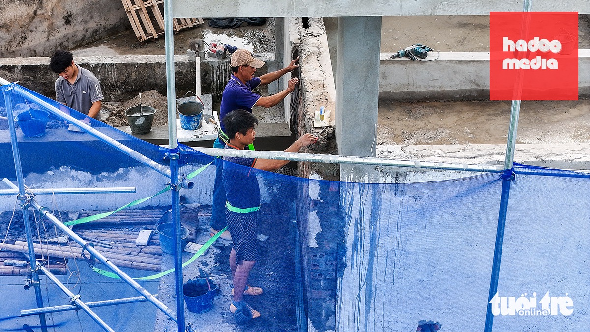 Có hạng mục xuống cấp phải xây mới