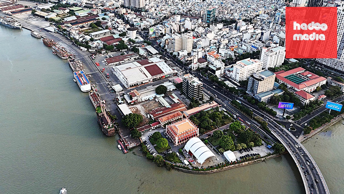 Công viên bến Nhà Rồng, một trong loạt công trình trọng điểm sẽ khởi công ngày 1-7 ở TP.HCM - Ảnh: CHÂU TUẤN
