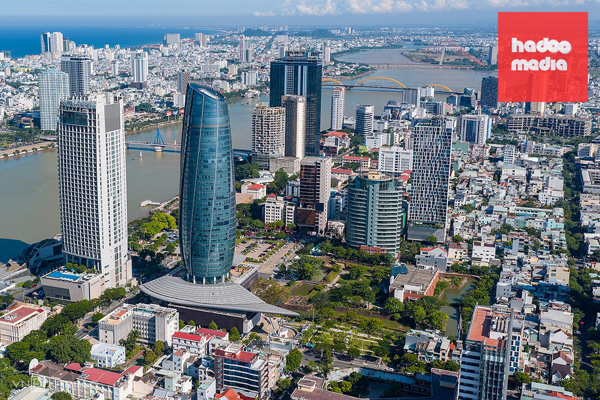Một góc trung tâm TP Đà Nẵng hiện tại. Ảnh: Nguyễn Đông