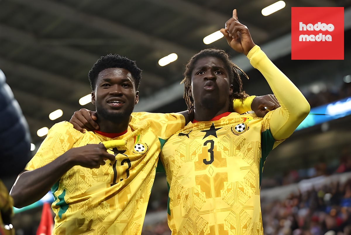 Ghana sáng cửa giành vé đi tiếp. Ảnh: Getty Images.