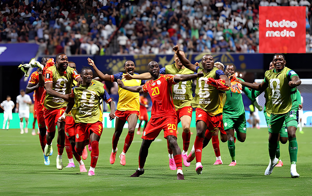 Yoane Wissa sắm vai người hùng của CHDC Congo. Ảnh: Getty Images.
