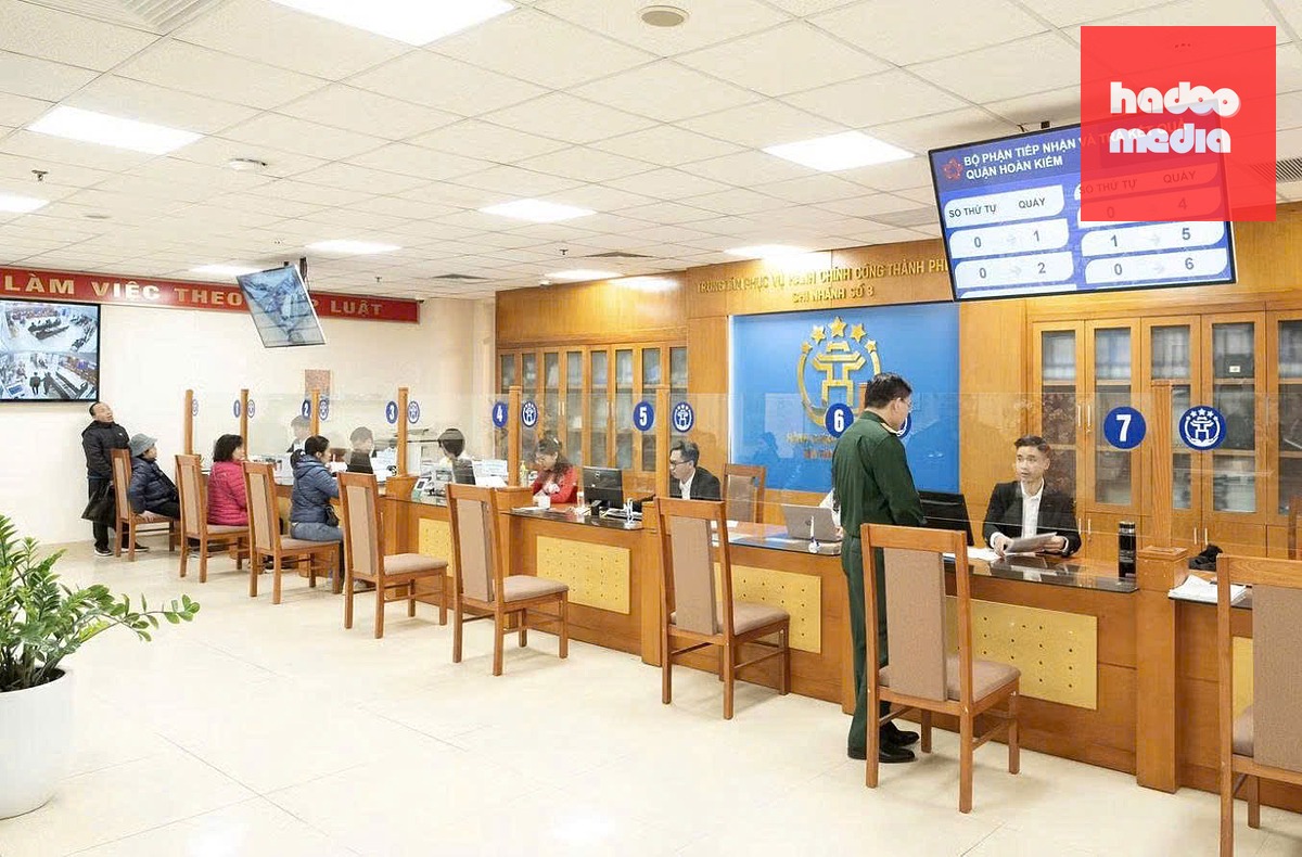 Trung tâm Phục vụ hành chính công Hà Nội, chi nhánh số 3 - Ảnh: T.H.