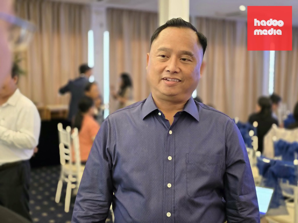 Ông Đỗ Thanh Nhân - Chủ tịch Công ty CP Thiên Hoàng Holdings - Ảnh: TRIỆU VÂN