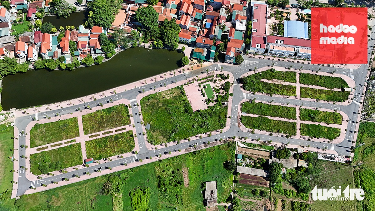 Khu đất xã Sơn Đồng sau gần 2 năm diễn ra đấu giá