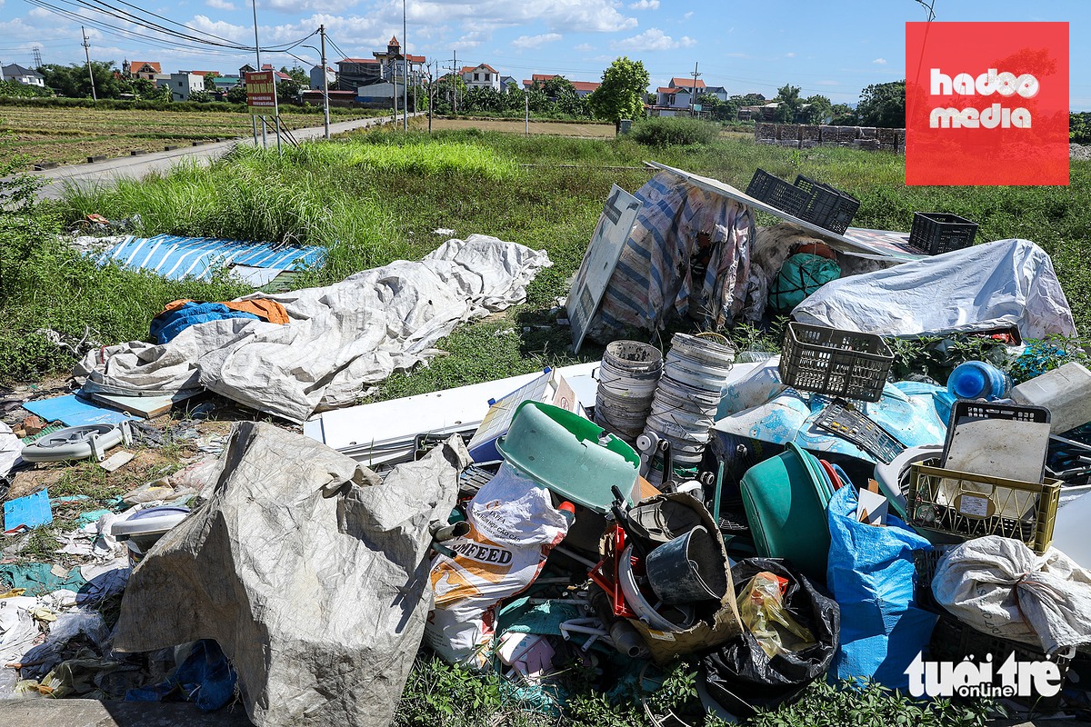 Đến lô góc ở khu đất đấu giá xã Bình Minh từng được trả mỗi mét vuông trên 100 triệu đồng nay cũng để trống