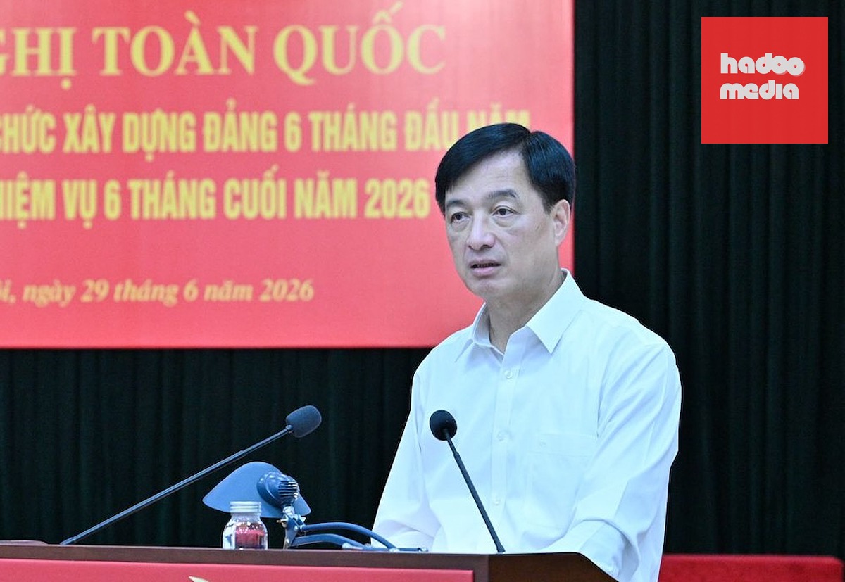 Trưởng Ban Tổ chức Trung ương Nguyễn Duy Ngọc - Ảnh: dangcongsan.vn