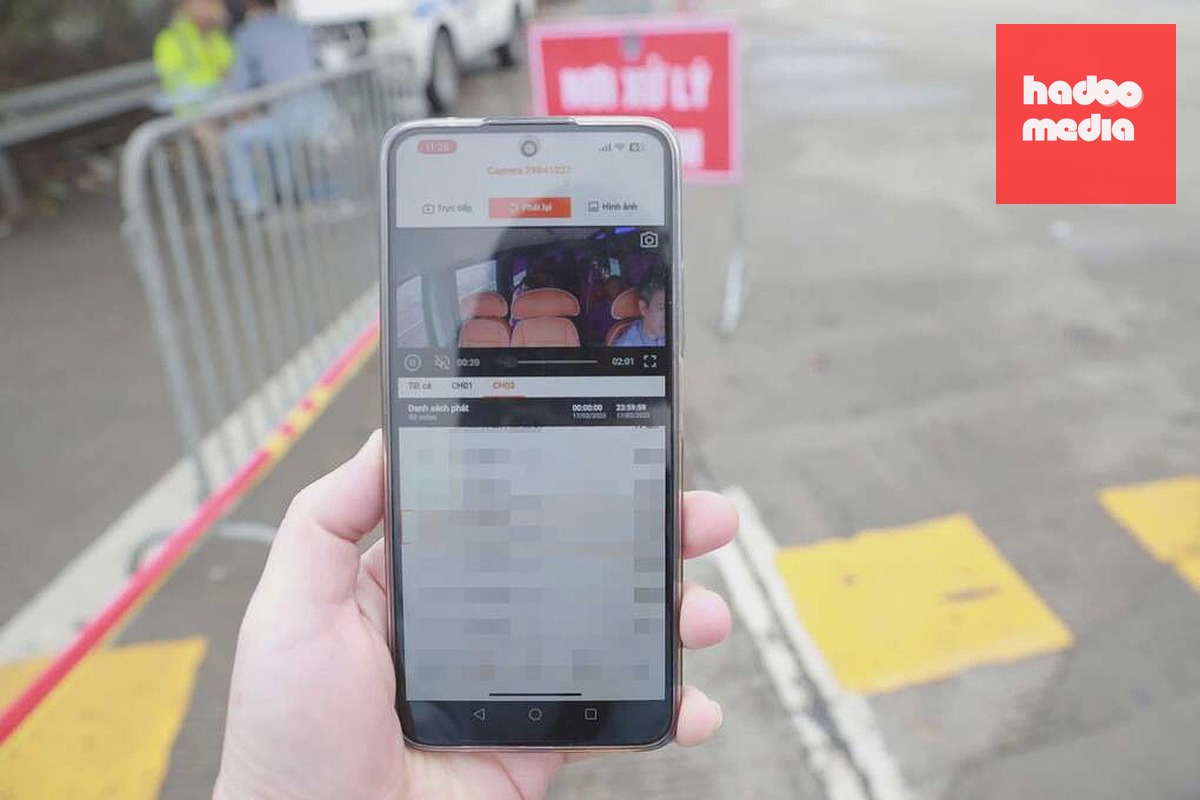 Cơ quan chức năng sẽ xử phạt nghiêm các trường hợp xe kinh doanh hành khách không lắp camera giám sát tài xế từ 2028. Ảnh: Cục CSGT