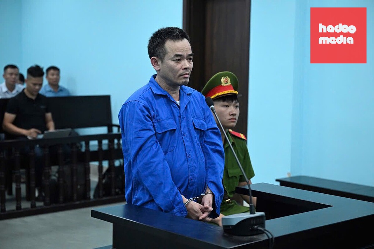 Bị cáo Long tại tòa. Ảnh: Danh Lam