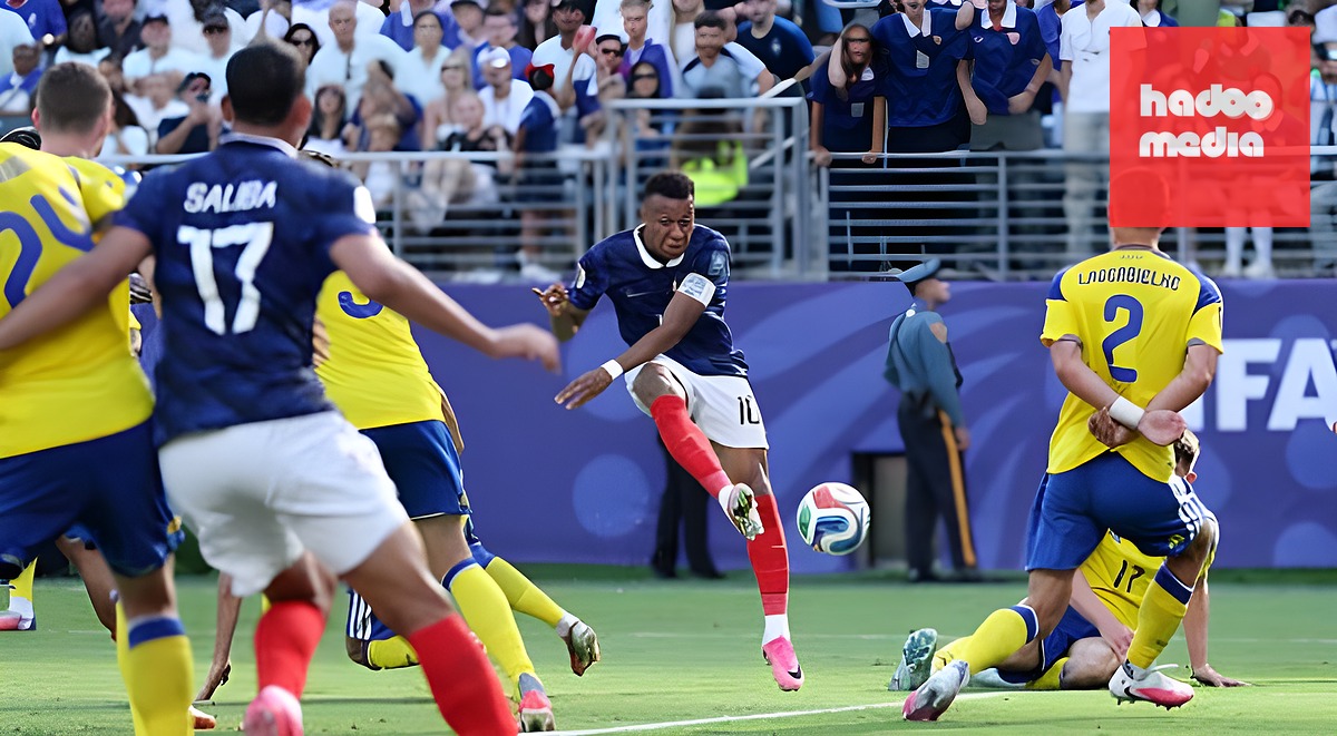 Pháp bỏ lỡ nhiều cơ hội, và đẳng cấp của Mbappe lên tiếng đúng lúc. Ảnh: Getty Images.