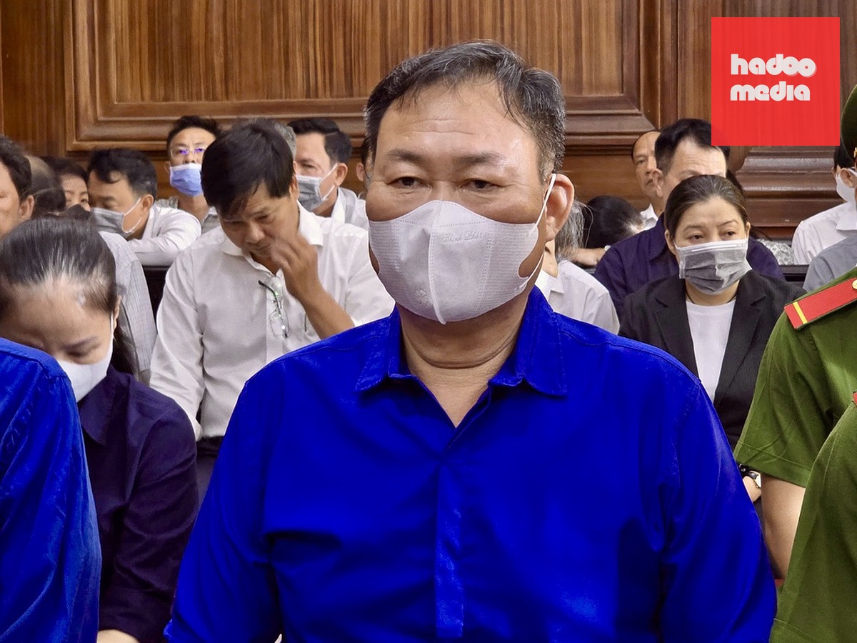 Ông Phan Thành Muôn tại tòa hôm nay. Ảnh: Hải Duyên