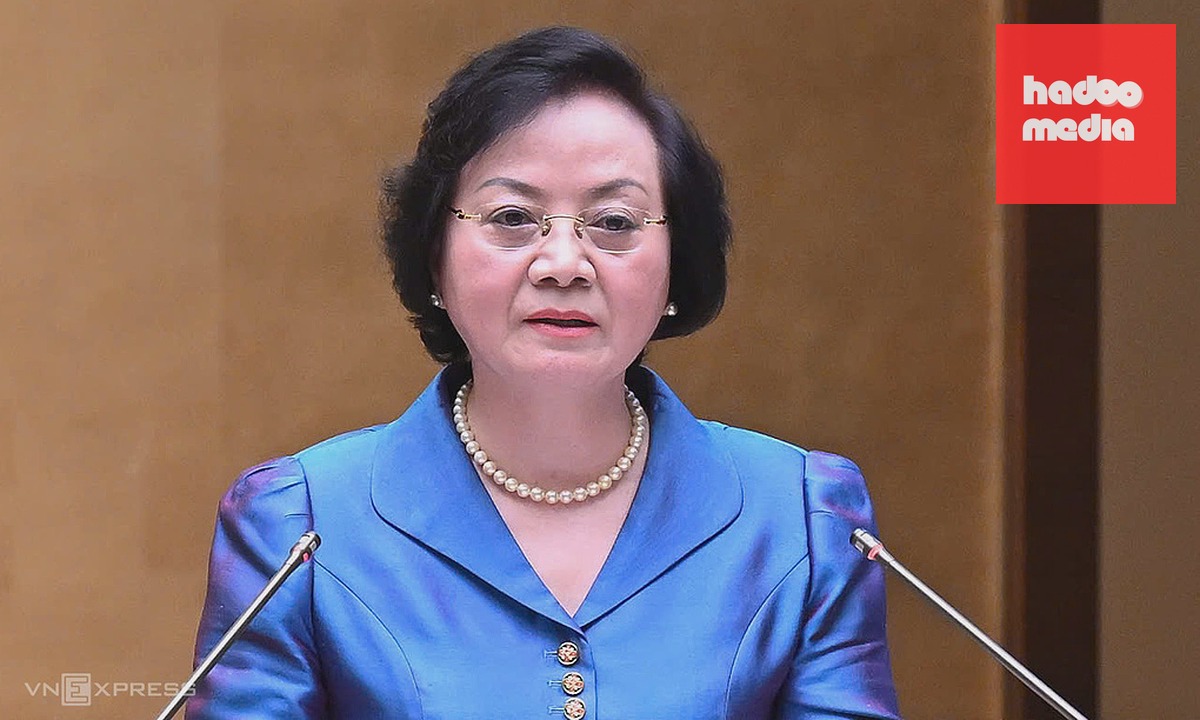 Phó thủ tướng Phạm Thị Thanh Trà phát biểu tại hội nghị sáng 1/7. Ảnh: Giang Huy