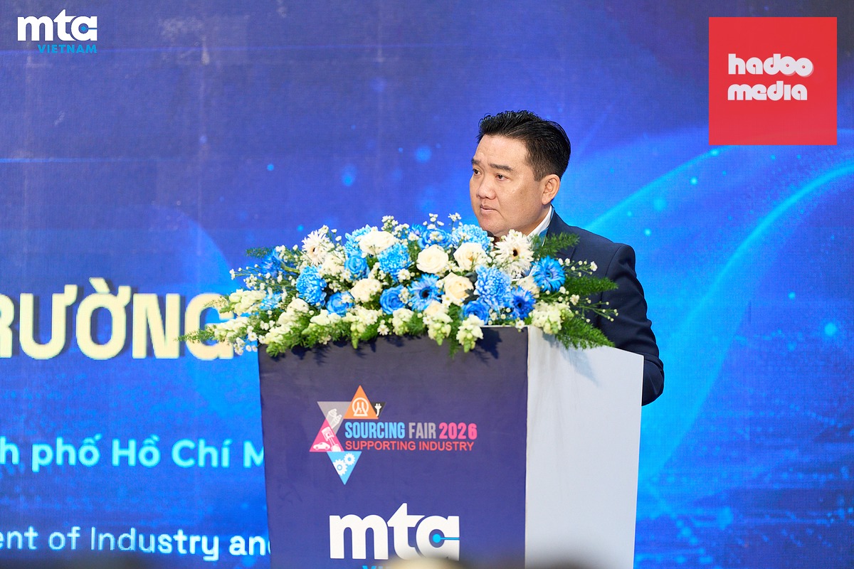 Ông Nguyễn Trường Thi kỳ vọng triển lãm sẽ tạo cơ hội để doanh nghiệp công nghiệp hỗ trợ kết nối với các đối tác trong và ngoài nước - Ảnh: BTC