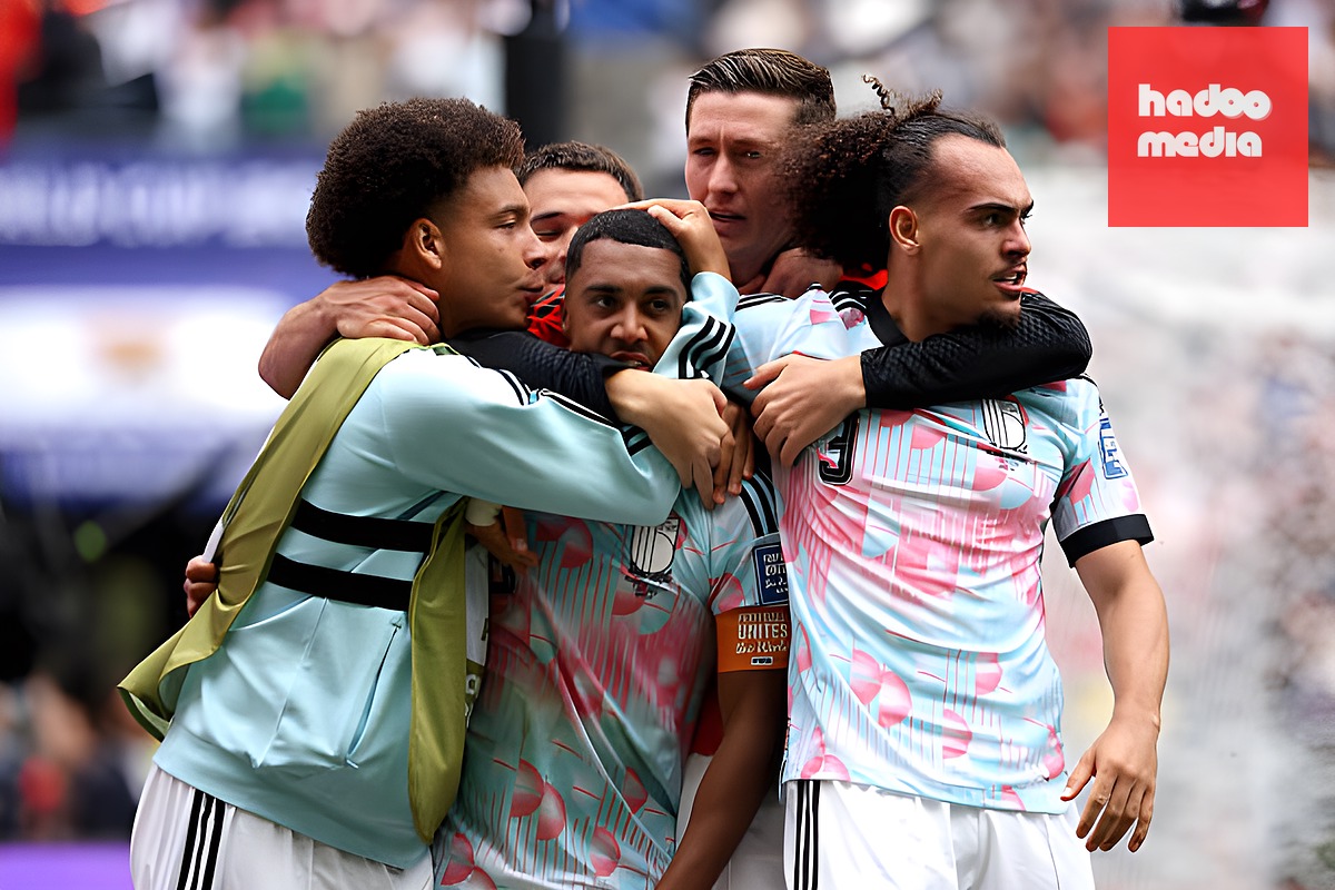 Bàn thắng quý như vàng của Youri Tielemans giúp tuyển Bỉ đi tiếp. Ảnh: Getty Images