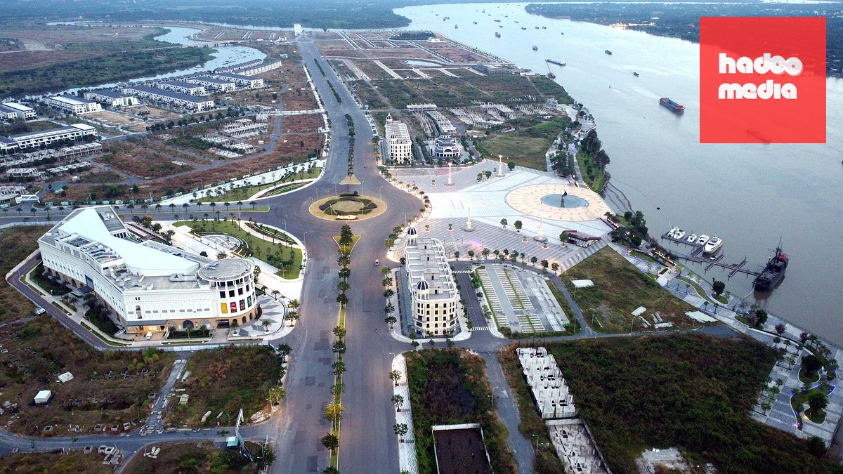 Đoạn tuyến đại lộ Nguyễn Hữu Cảnh đã đưa vào sử dụng - Ảnh: A LỘC