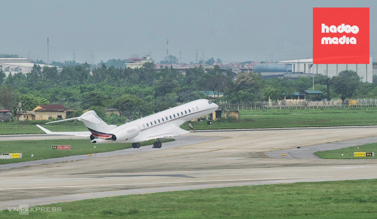 Máy bay tại sân bay Nội Bài. Ảnh: Giang Huy