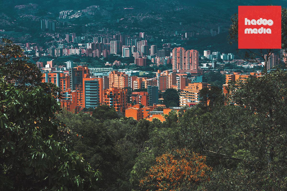 Medellín je jedna velká zahrada.