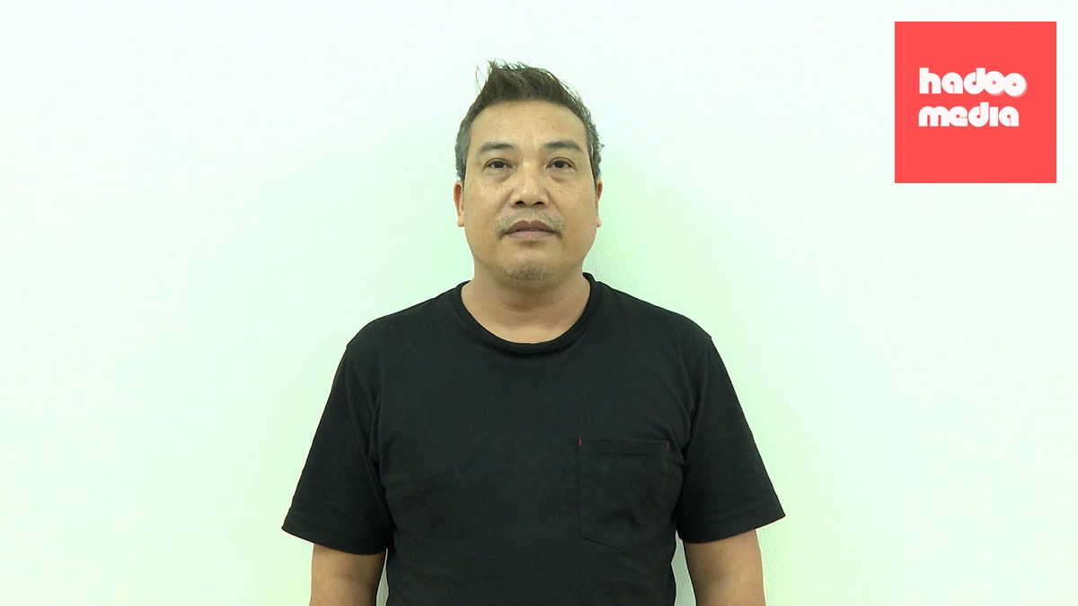 Nghi phạm Đặng Ngọc Thảo tại cơ quan công an - Ảnh Công an tỉnh Thanh Hóa cung cấp