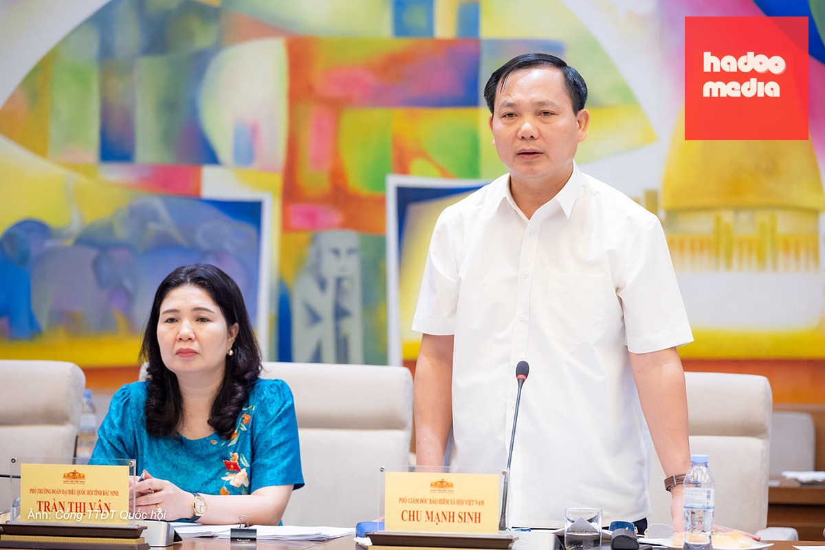 Phó tổng Giám đốc BHXH Việt Nam Chu Mạnh Sinh.