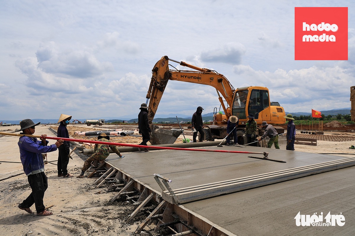 Theo ACV, dù tiến độ được nâng lên nhưng chất lượng các hạng mục vẫn được đảm bảo - Ảnh: M.V.