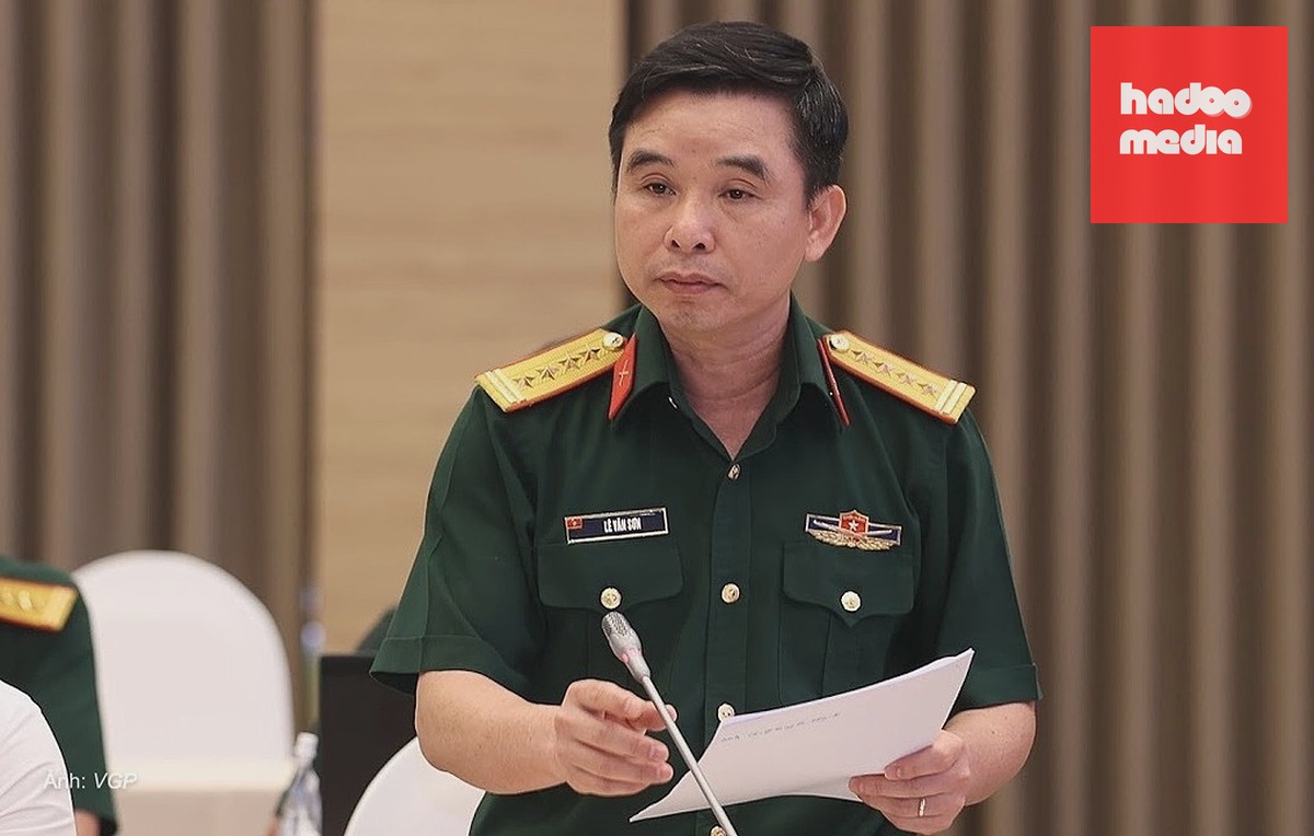 Đại tá Lê Văn Sơn, Phó cục trưởng Chính sách - Xã hội, Tổng cục Chính trị Quân đội nhân dân Việt Nam, Phó chánh Văn phòng Ban Chỉ đạo quốc gia về tìm kiếm, quy tập và xác định danh tính hài cốt liệt sĩ. Ảnh: Nhật Bắc/VGP