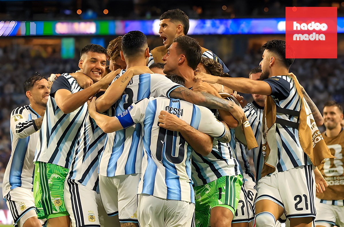 Argentina tiếp tục hành trình bảo vệ ngôi vương một cách đầy gay cấn. Ảnh: Getty.