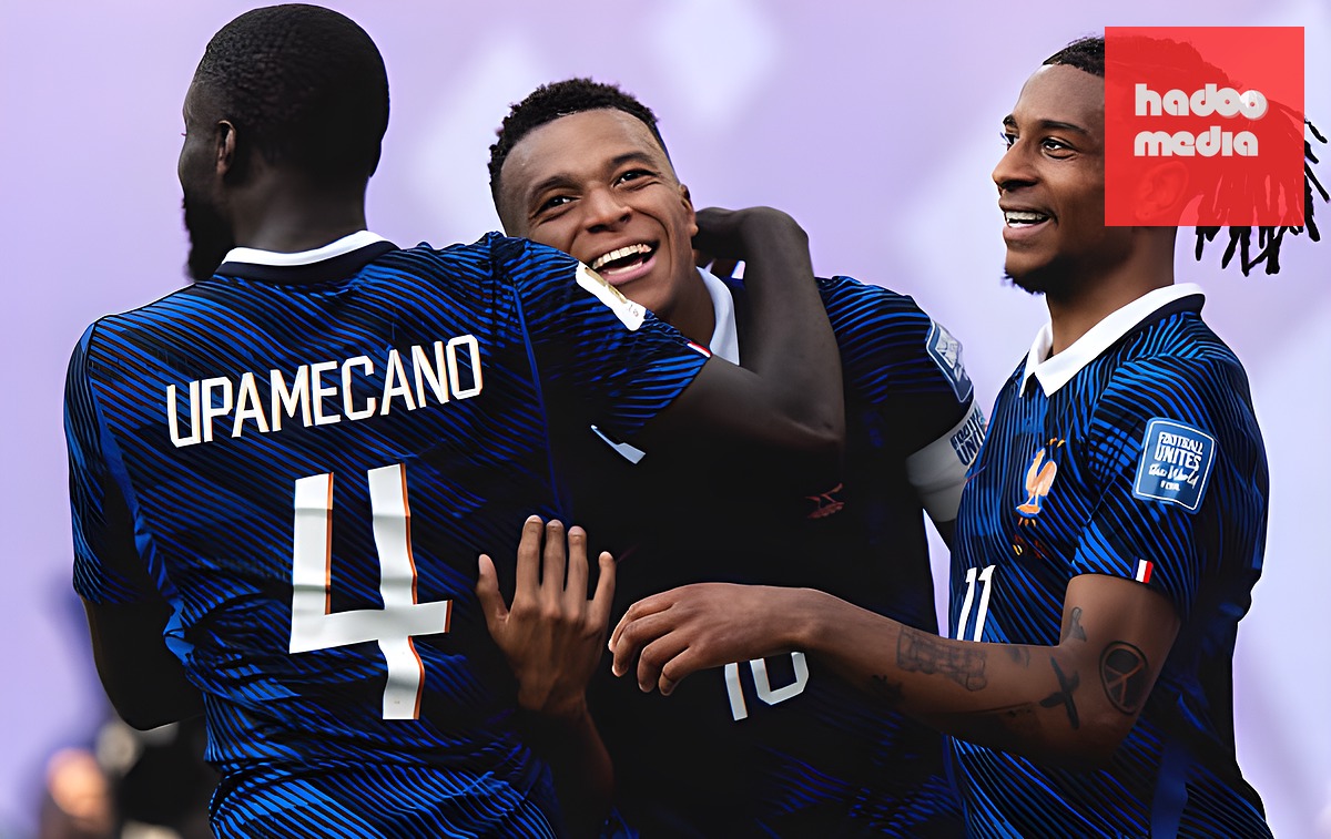 Kylian Mbappe và Michael Olise giúp Pháp thăng hoa. Ảnh: Getty Images