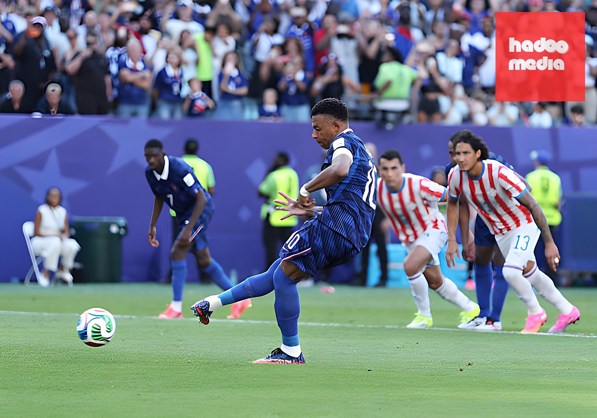 Mbappe định đoạt trận đấu trên chấm phạt đền. Ảnh: Getty Images.